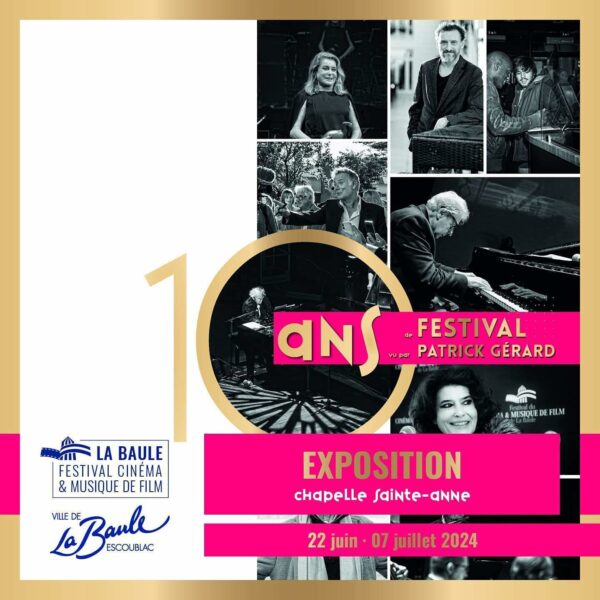 Pour célébrer l’événement, le festival vous propose de découvrir, à partir d’aujourd’hui et jusqu’au 7 juillet prochain, une grande exposition des plus belles photographies réalisées par l’artiste Patrick Gérard
